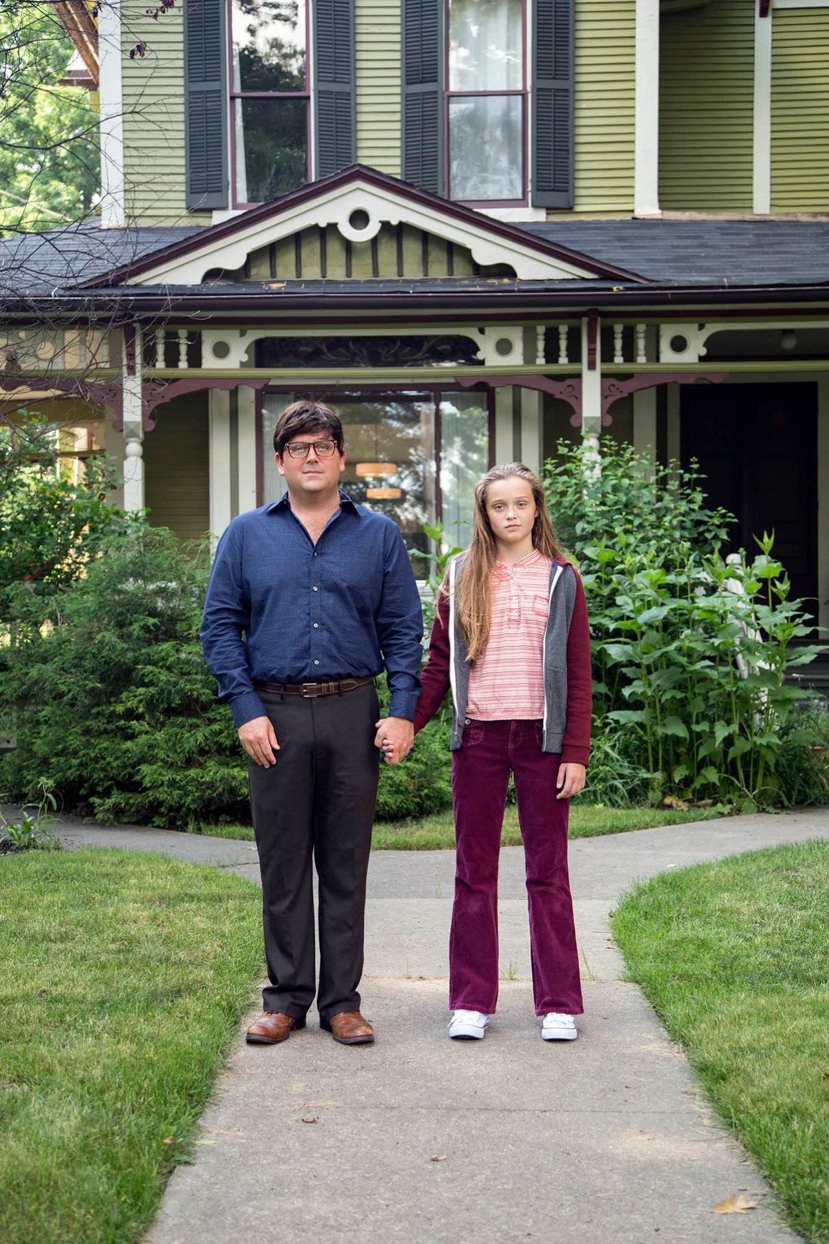Promotion photo shoot for Fun Home - Alison and Bruce