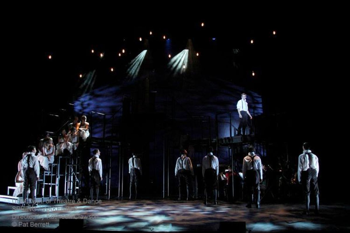 Spring Awakening at The University of New Mexico, photo by Pat Berrett