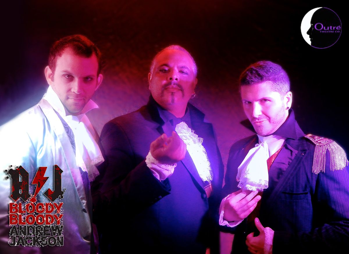 The 2015 Outre Theatre Company Production of "Bloody Bloody Andrew Jackson" Directed by Skye Whitcomb. http://on.fb.me/1A8zPa5
Photo by Geoffrey Short. #OutreBBAJ The 2015 Outre Theatre Company Production of "Bloody Bloody Andrew Jackson" Directed by Skye Whitcomb. http://on.fb.me/1A8zPa5
Photo by Geoffrey Short. #OutreBBAJ