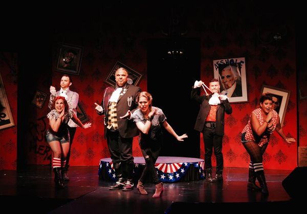 The 2015 Outre Theatre Company Production of "Bloody Bloody Andrew Jackson" Directed by Skye Whitcomb. http://on.fb.me/1A8zPa5
Photo by Geoffrey Short. #OutreBBAJ  17