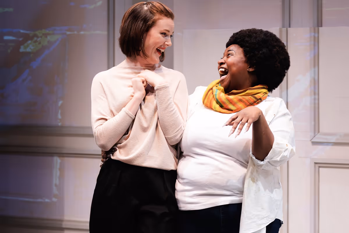 Jennifer Ewing as Jane and Shermona Mitchell as Vanessa.  Photo Credit Brett Love