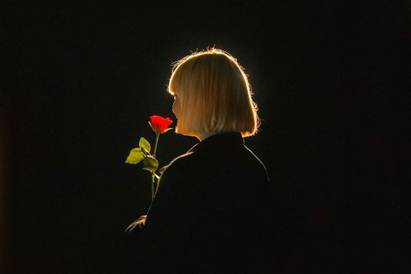 Bonnie Leigh-Dodds in Love Song Dedications (without Richard Mercer). Image by Nick Mckk. 1