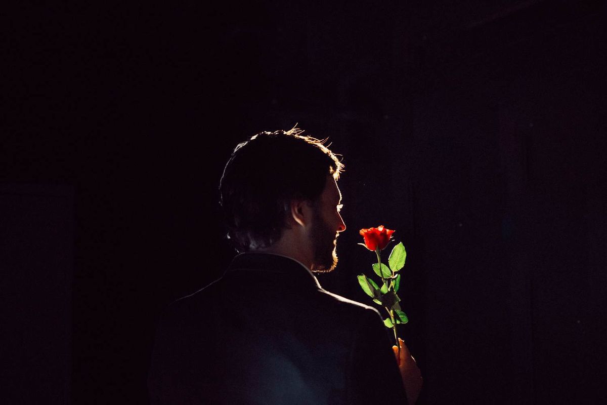 Tom Hogan in Love Song Dedications (without Richard Mercer). Image by Nick Mckk. Tom Hogan in Love Song Dedications (without Richard Mercer). Image by Nick Mckk.
