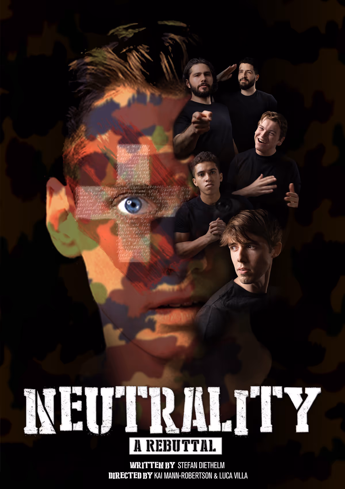 Poster for “Neutrality - A Rebuttal”
Photography by Santiago Leon
Poster Design by Kai Mann-Robertson Poster for “Neutrality - A Rebuttal”
Photography by Santiago Leon
Poster Design by Kai Mann-Robertson