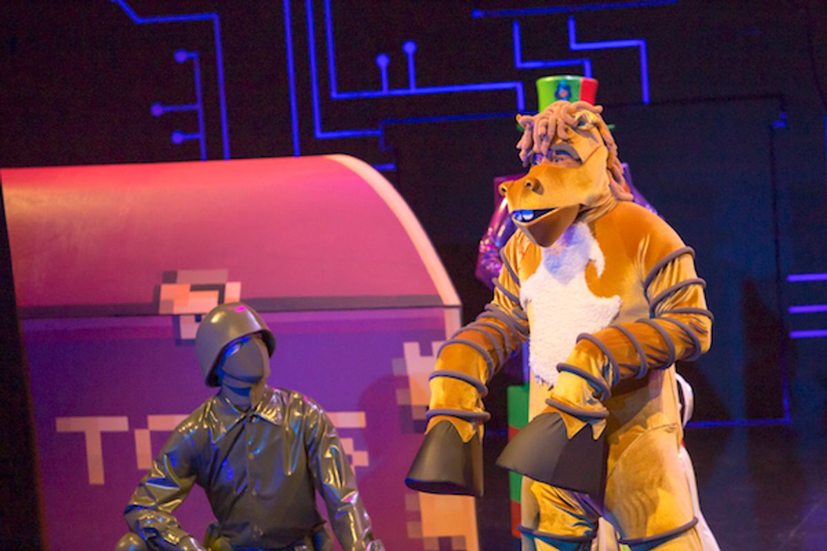From The Children's Theatre of Cincinnati's production of THE VELVETEEN RABBIT, running live, on-stage, November 12 - December 13, 2020, and streaming on Broadway on Demand November 19 - May 31, 2021.  For more information visit:  https://thechildrenstheatre.com/shows/the-velveteen-rabbit/
Photo by Mikki Schaffner.