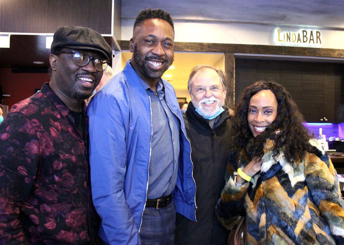Tym Brown and Friends on Opening Night of "Next to Normal," playing January 28 - February 27, 2022 at Chance Theater in Anaheim, CA. 