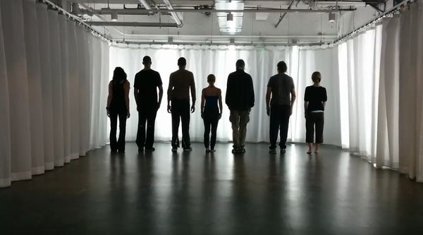 Divinity of Hell Company early rehearsal! Come see the show. Only 6 performances! 2