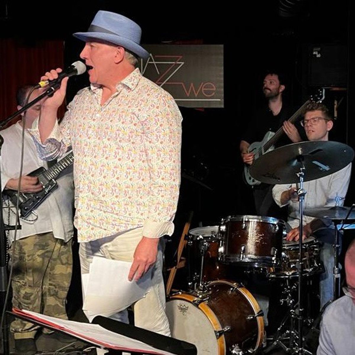 Poet Robert C. Ford @ Jazz Club ZWE (Vienna, Austria) on Jun 22, 2023