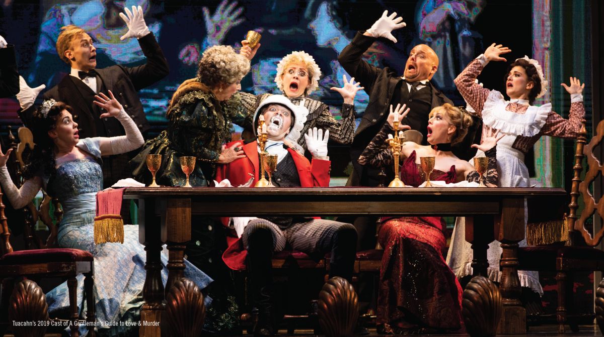 A Gentleman's Guide to Love & Murder at The Gateway!
November 17 - Decemeber 4
*Photo Courtesy Tuacahn Center for the Arts A Gentleman's Guide to Love & Murder at The Gateway!
November 17 - Decemeber 4
*Photo Courtesy Tuacahn Center for the Arts