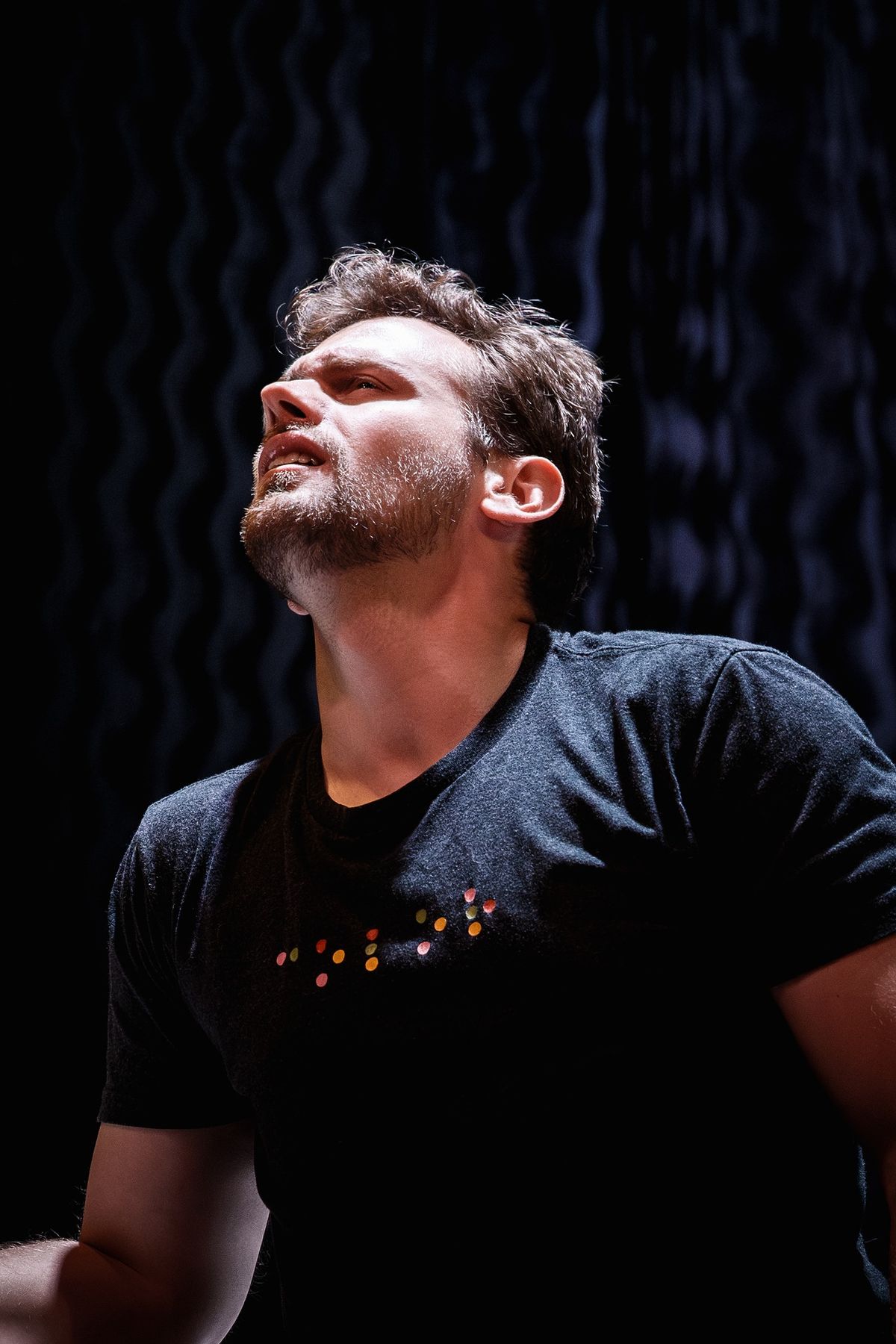 Rehearsal photos from Vantage Theatre''s BEST LAID PLANS by Robert Salerno. In photo: Blake Stadnik (Lucas). Photo by Steve Murdock Rehearsal photos from Vantage Theatre''s BEST LAID PLANS by Robert Salerno. In photo: Blake Stadnik (Lucas). Photo by Steve Murdock