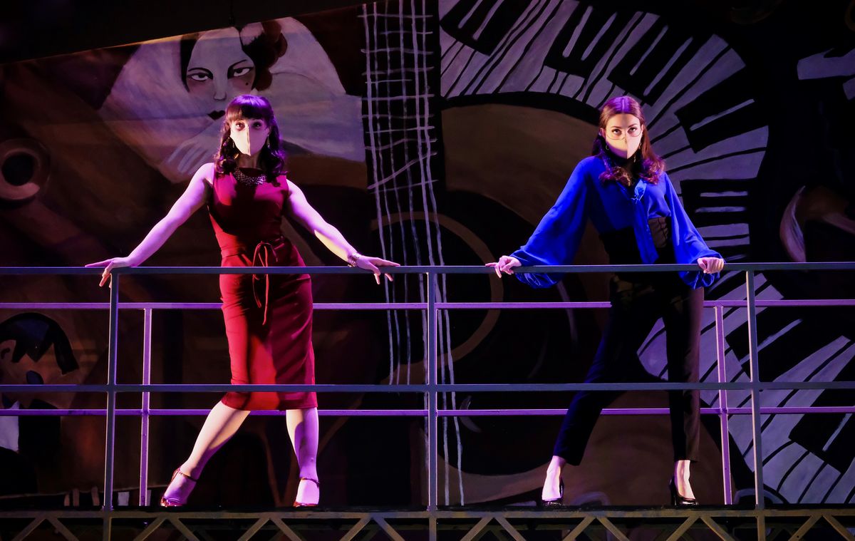 OTTU Lamplit Room 2.jpg
L-R: Kate Maniuszko and Victoria Mesa in the Otterbein Departments of Theatre & Dance and Music production of “Into a Lamplit Room: the Songs of Kurt Weill.”
Photo By: Mark Mineart
