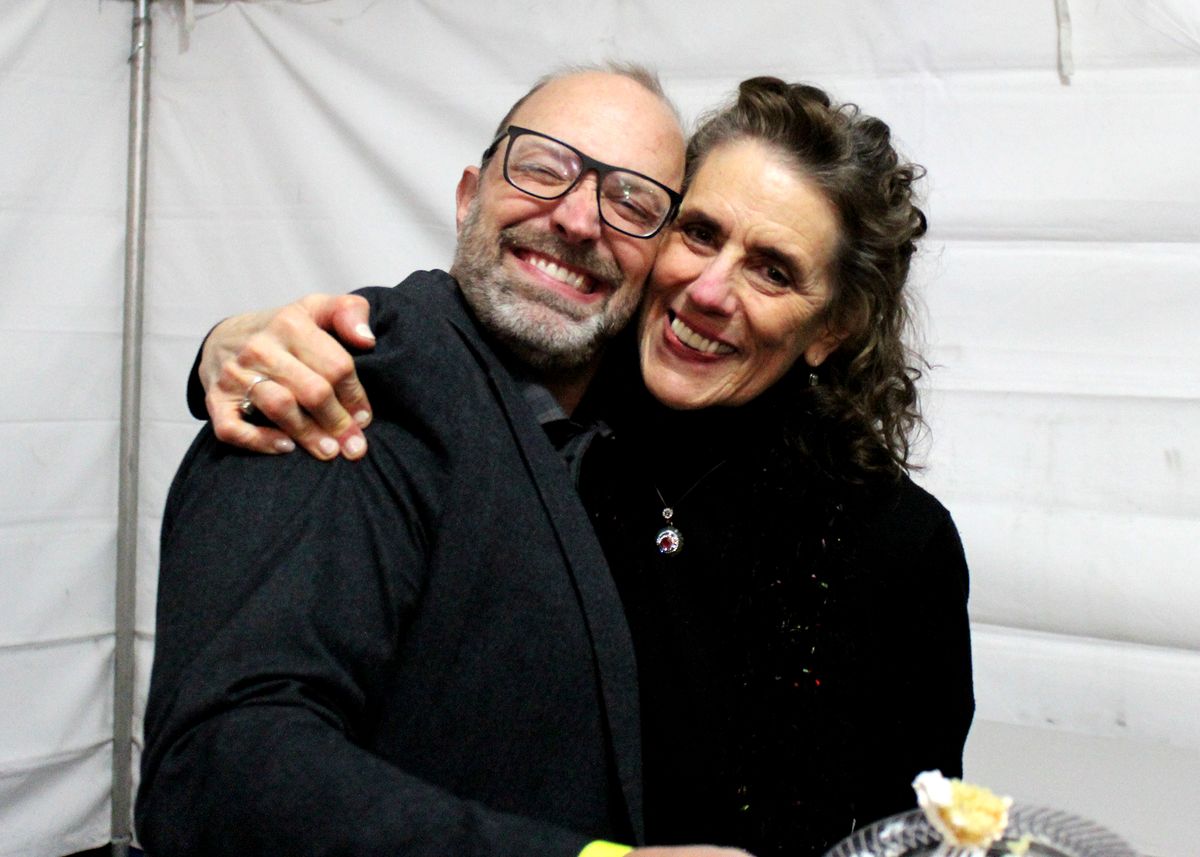 Fellow Directors Matthew McCray and Elina de Santos on Opening Night of "Next to Normal," playing January 28 - February 27, 2022 at Chance Theater in Anaheim, CA. 