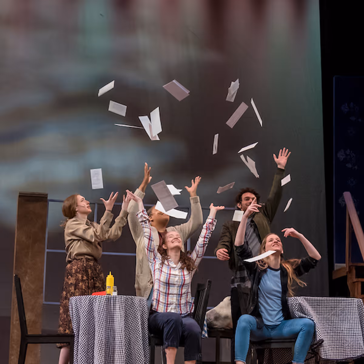 The cast of Seton Hall University's production of The Spitfire Grill. The cast of Seton Hall University's production of The Spitfire Grill.