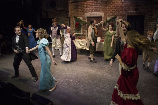 Photos by Grace Becker. Mr. Scrooge runs through December 27, 2016. www.columbuschildrenstheatre.org/mr-scrooge 5