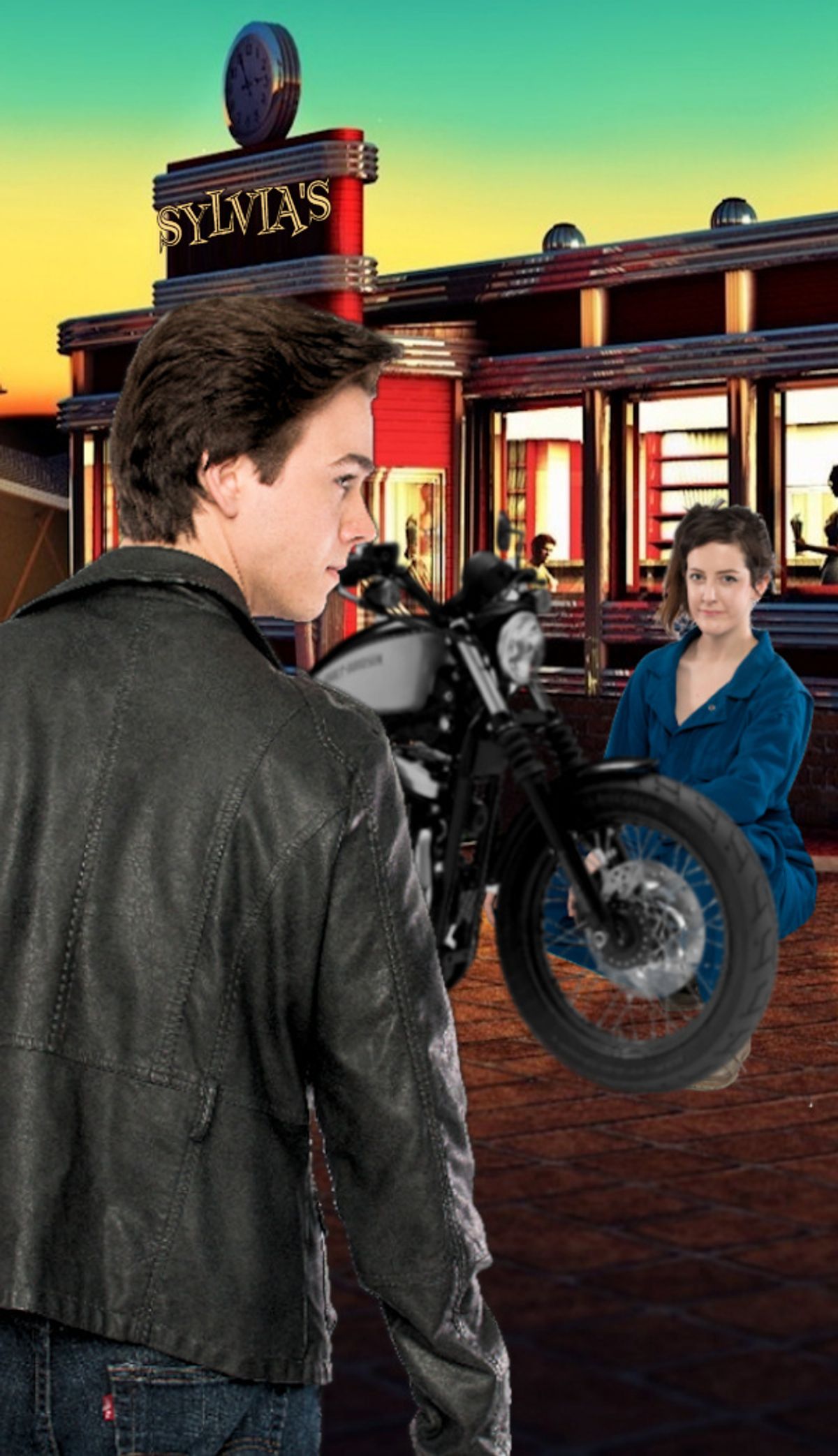 Zachary Reeves as Chad and Hayley Biermeister as Natalie. Photos by Mike Fox Photography