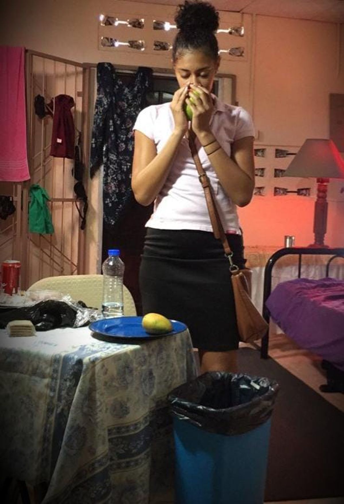 Still shot from the performance piece, Mangoes from the Valley, currently playing On Demand at the TO Fringe Festival. Actress is Renee M King. Still shot from the performance piece, Mangoes from the Valley, currently playing On Demand at the TO Fringe Festival. Actress is Renee M King.