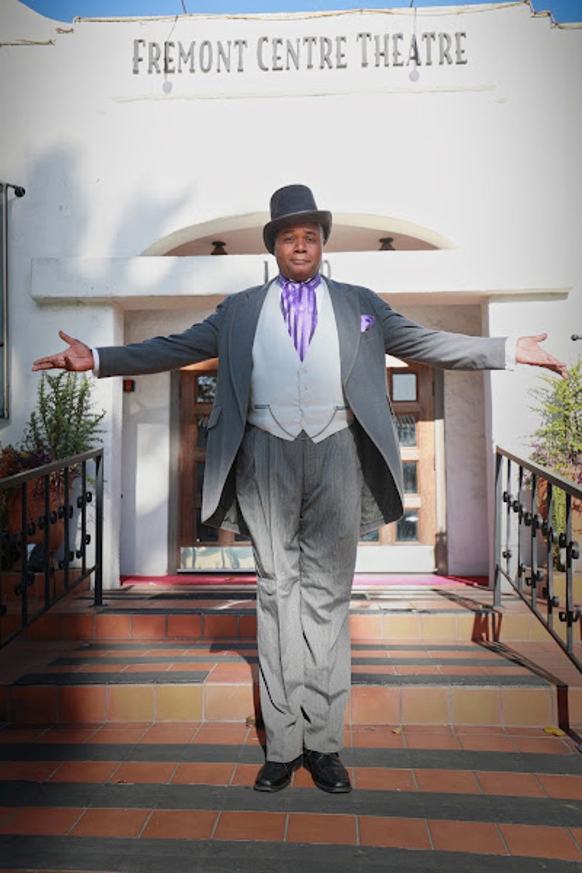 A PRODUCTIVE PHOTO SHOOT!: Attired by skilled Costume Designer Tamarah Ashton and Photographed by the talented Eric Michael Hernandez, On Tuesday April 12, 2022, veteran and award-winning stage actor and play play director Darryl Maximilian Robinson appeared in a professional photo shoot as Mayor George Shinn in Meredith Willson's classic American musical comedy "The Music Man" in order to promote an upcoming local LA area revival of the work during his April 18, 2022 fourth appearance on Ron Brewington's internet performing arts television show "The Actor's Choice" Episode 8.16. A PRODUCTIVE PHOTO SHOOT!: Attired by skilled Costume Designer Tamarah Ashton and Photographed by the talented Eric Michael Hernandez, On Tuesday April 12, 2022, veteran and award-winning stage actor and play play director Darryl Maximilian Robinson appeared in a professional photo shoot as Mayor George Shinn in Meredith Willson's classic American musical comedy "The Music Man" in order to promote an upcoming local LA area revival of the work during his April 18, 2022 fourth appearance on Ron Brewington's internet performing arts television show "The Actor's Choice" Episode 8.16.