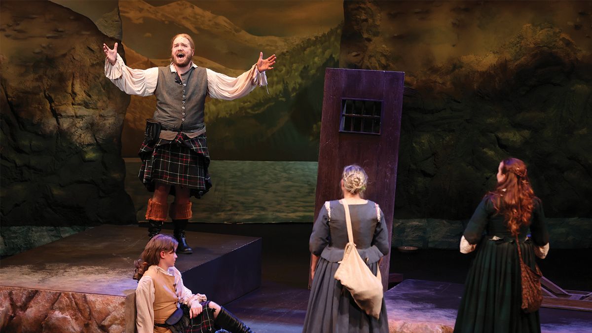 "Loch Lomond" at Broadway Rose Theatre Company. Photo by Craig Mitchelldyer.