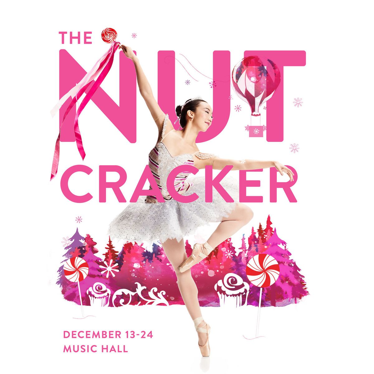 Cincinnati’s favorite holiday tradition is back!
Cincinnati Ballet’s holiday triumph returns once again to Music Hall in all its splendor. Complete with eye-popping sets and costumes, and set to Tchaikovsky’s beloved score, The Nutcracker is the family tradition that can’t be missed. Embark on a journey with Clara and her Nutcracker Prince, and follow the Snow Queen and her King to the Land of Sweets, where the Sugar Plum Fairy and Cavalier are waiting to embrace you with treats and exotic celebrations. Cincinnati’s favorite holiday tradition is back!
Cincinnati Ballet’s holiday triumph returns once again to Music Hall in all its splendor. Complete with eye-popping sets and costumes, and set to Tchaikovsky’s beloved score, The Nutcracker is the family tradition that can’t be missed. Embark on a journey with Clara and her Nutcracker Prince, and follow the Snow Queen and her King to the Land of Sweets, where the Sugar Plum Fairy and Cavalier are waiting to embrace you with treats and exotic celebrations.