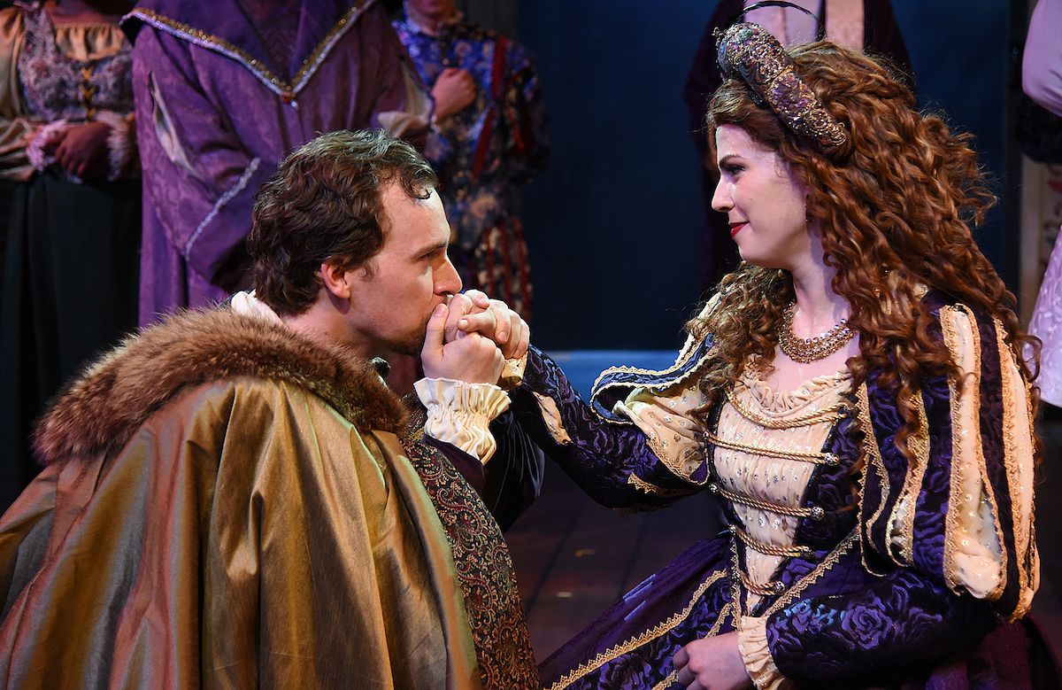 Annapolis Shakespeare Company's KISS ME, KATE directed and choreographed by Sally Boyett with musical direction by Marc Irwin.  Photos by Joshua McKerrow.