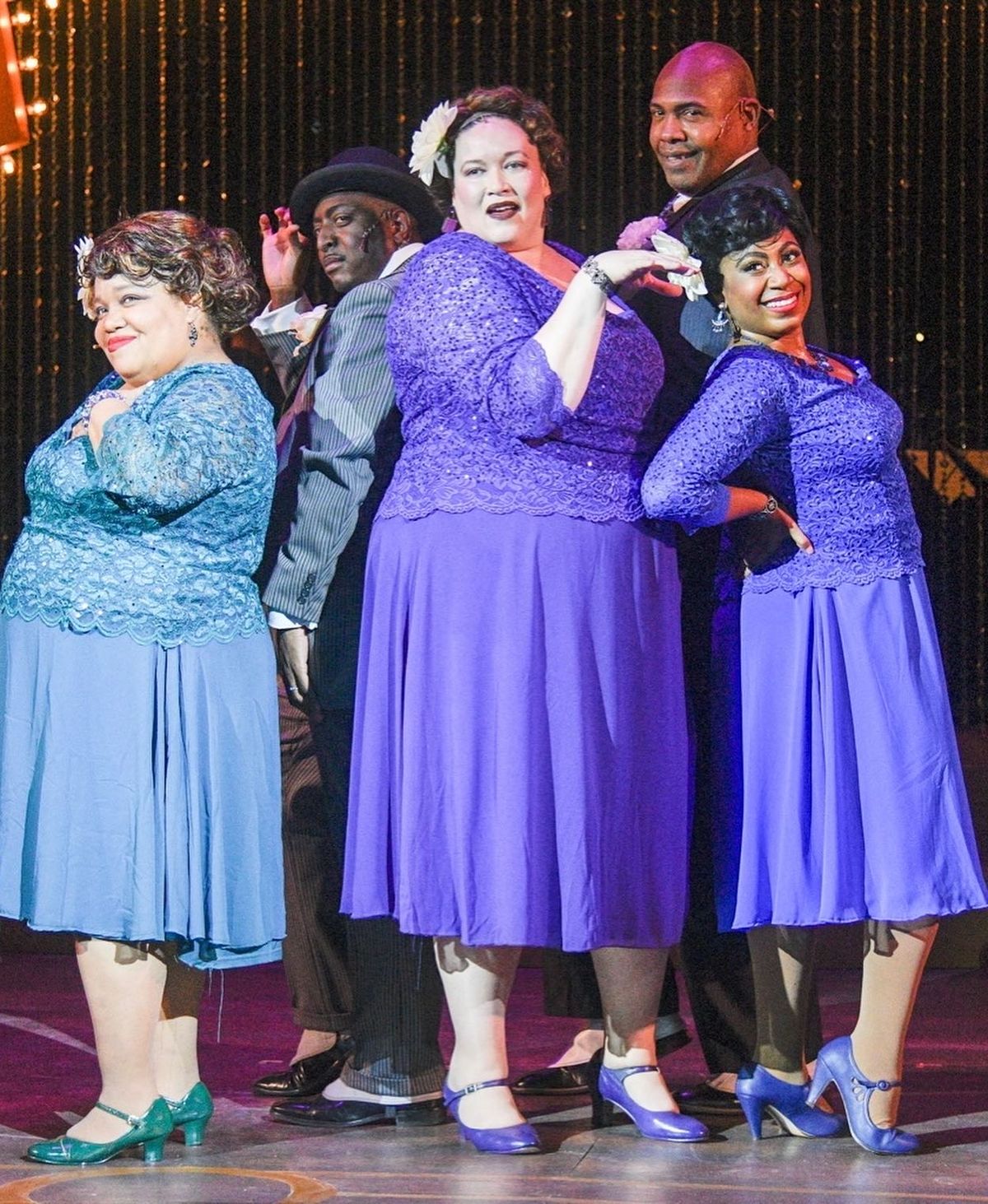 The company of Ain’t Misbehavin’
Photo by John White The company of Ain’t Misbehavin’
Photo by John White