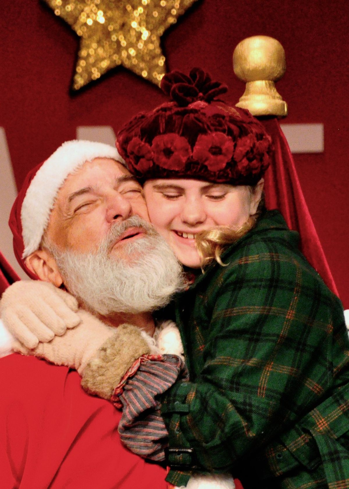 Miracle on 34th Street, the Play at Lakewood Theatre Company Nov. 7 - Dec. 14, 2025.  Web: www.lakewood-center.org  Pictured (left to right): Robert Lovitz and Selma Witman
