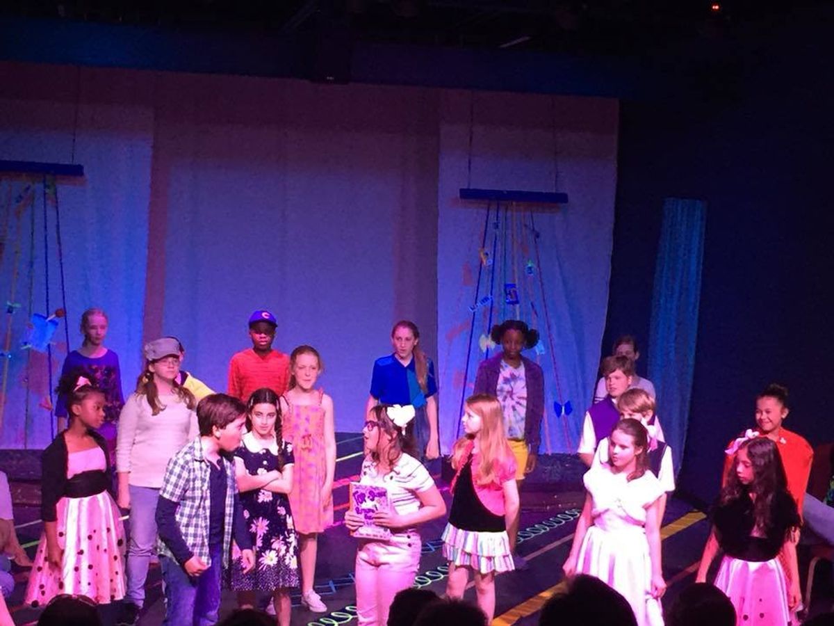 Opening night of Junie B Jones, Jr Opening night of Junie B Jones, Jr