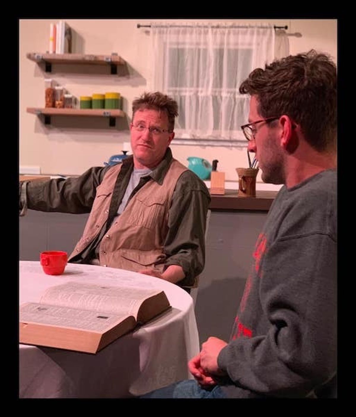 Body Awareness by Annie Baker, 2019 Pictured: Zero Feeney and David Remple Body Awareness by Annie Baker, 2019 Pictured: Zero Feeney and David Remple