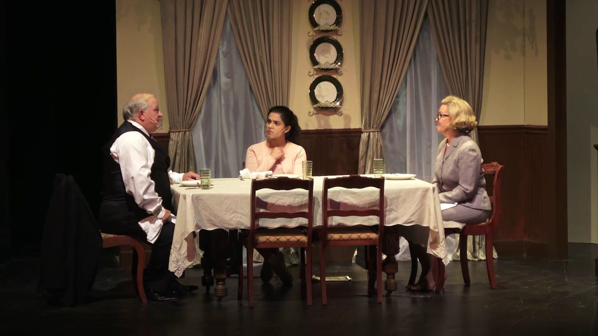 From left: Ernie Turley, Layla Kahn-Hickman, and Kathy Wilson in Theatre Tuscaloosa's production of "Love and Cheese Toast." From left: Ernie Turley, Layla Kahn-Hickman, and Kathy Wilson in Theatre Tuscaloosa's production of "Love and Cheese Toast."