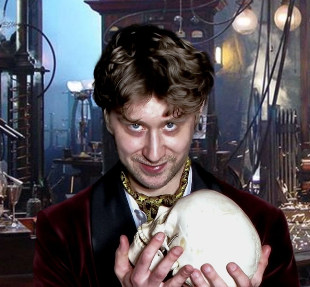 Sam Eisenbaum as Victor Frankenstein, Courtesy photo by Louisa Vilardi Photography