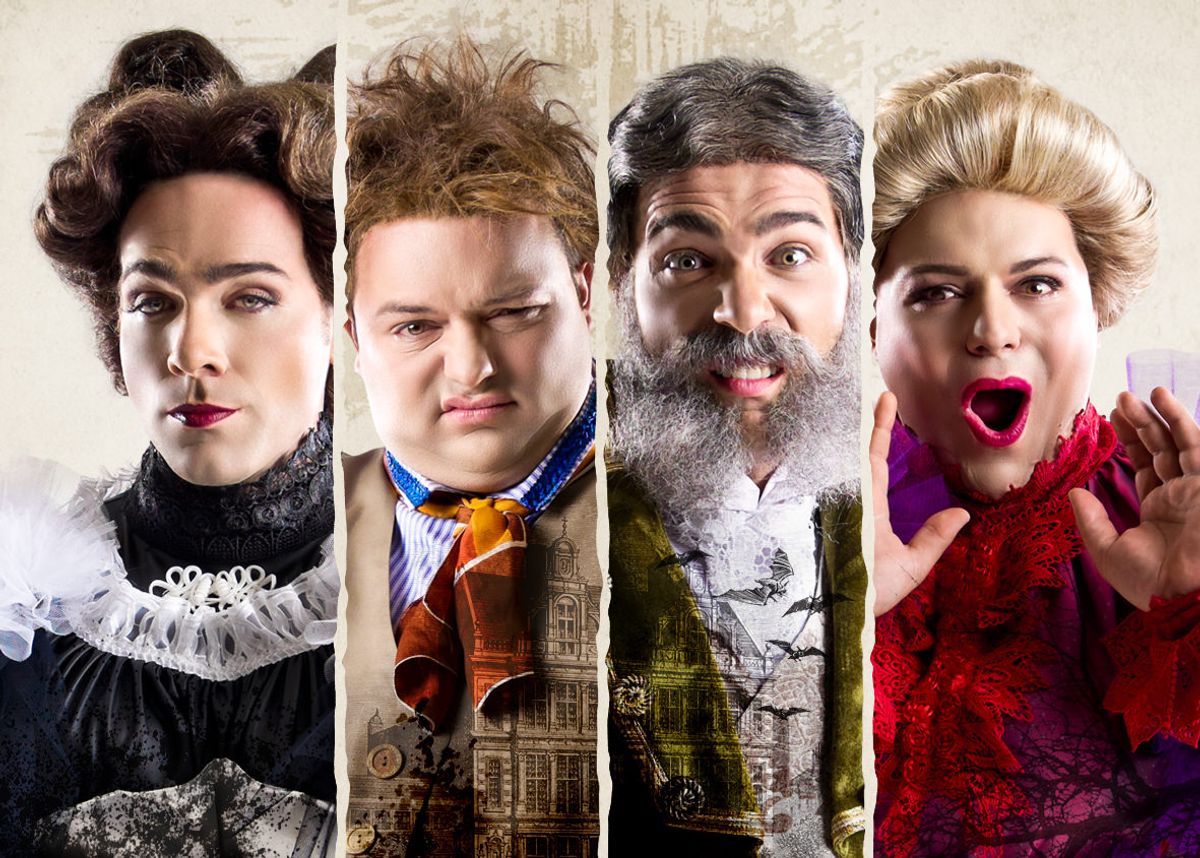 Jonathan Roxmouth and Weslee Swain Lauder as 4 different characters.
Photography by Karl van Heerden Jonathan Roxmouth and Weslee Swain Lauder as 4 different characters.
Photography by Karl van Heerden