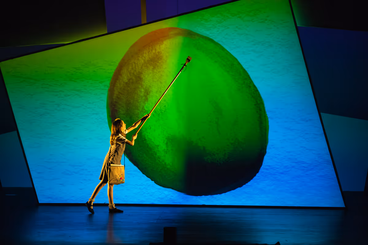 Stages Theatre Company presents THE DOT: Out of the Box. 
Photo courtesy of Fischeye Films