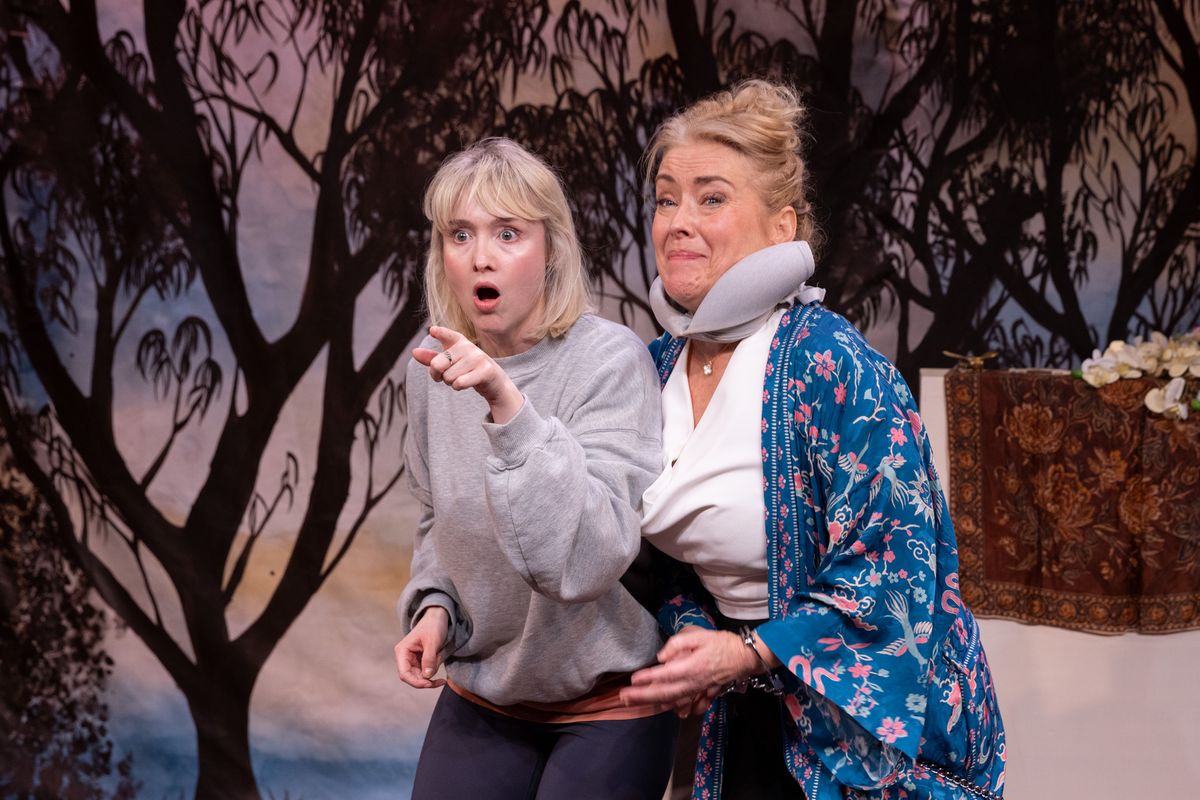 Lucy Miller as Margot and Lib Campbell as Tess in The Female of the Species. Image by Noni Carroll.
