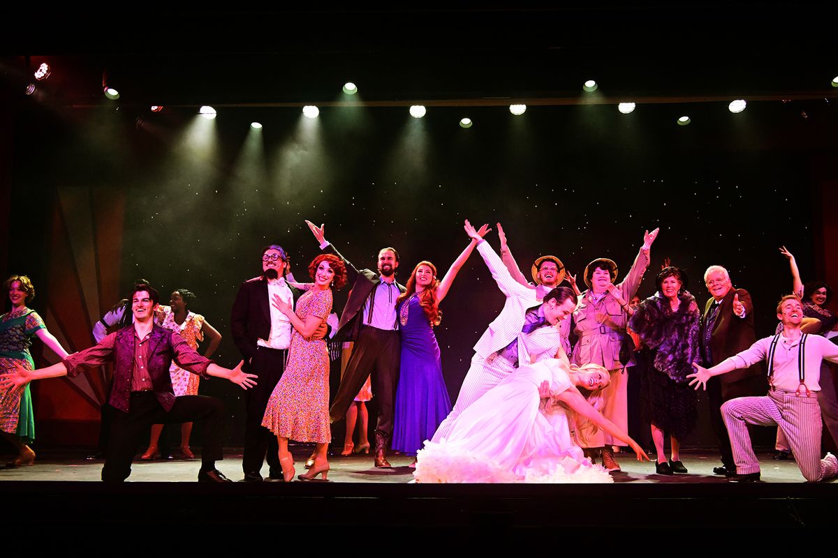 The cast of Crazy for You.