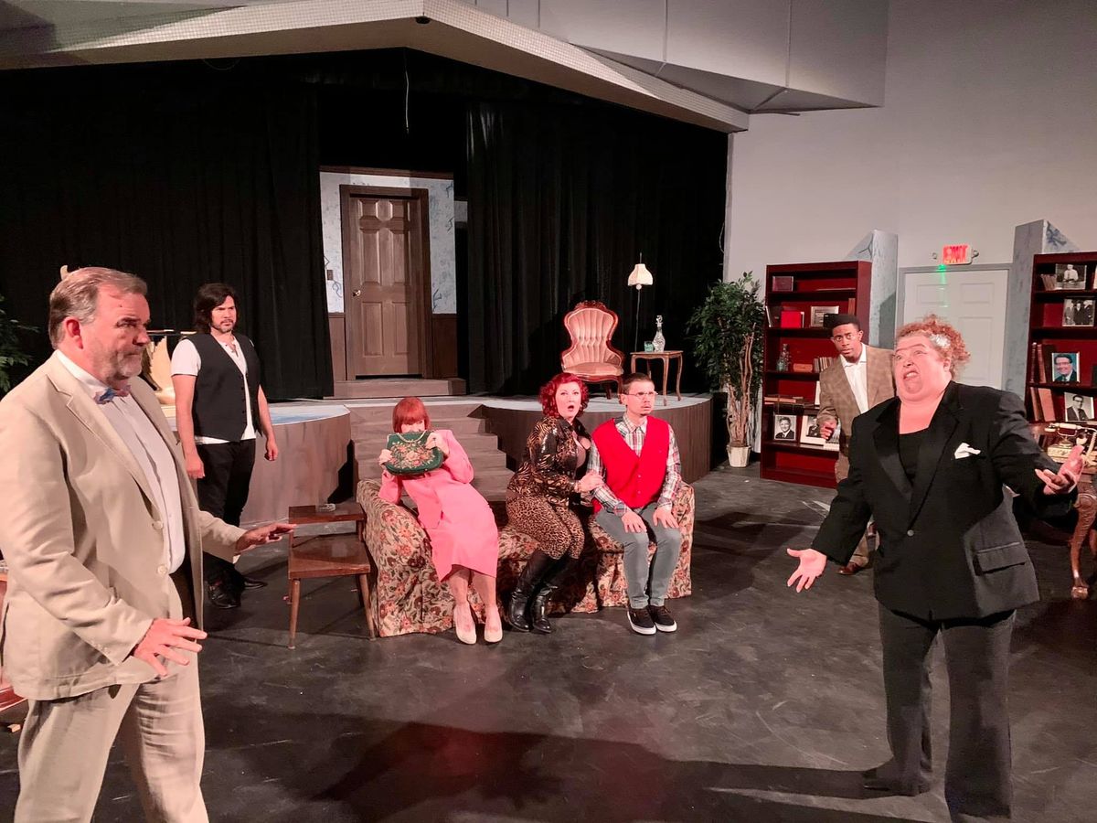 The cast of the current Jewel Box Theatre production of The Vultures by Mark A. Ridge.  The show is running until June 20, 2021
