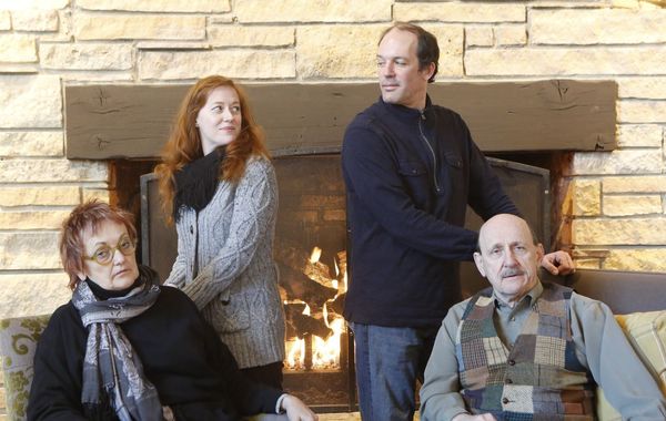 CAST: Candace Barrett Birk, Sandra Struthers Clerc, Michael Booth and Raye Birk 1