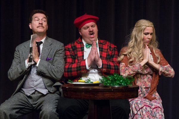 These photos were taken by Jerri Shafer of our production. 7