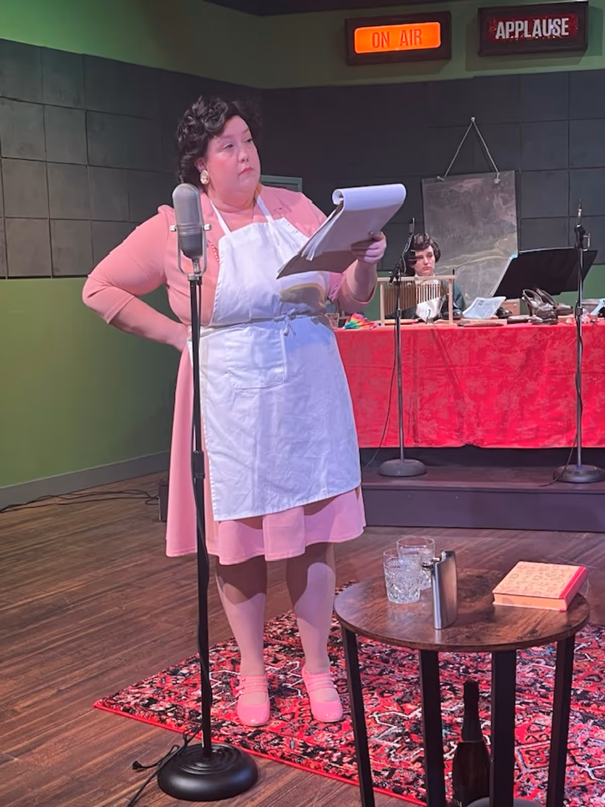 Kristi Salisbury as Annie, the Bailey?s cook, the nosy neighbor, and Mrs. Hatch, Mary?s mother. They?re all opinionated and stylish! Kristi Salisbury as Annie, the Bailey?s cook, the nosy neighbor, and Mrs. Hatch, Mary?s mother. They?re all opinionated and stylish!