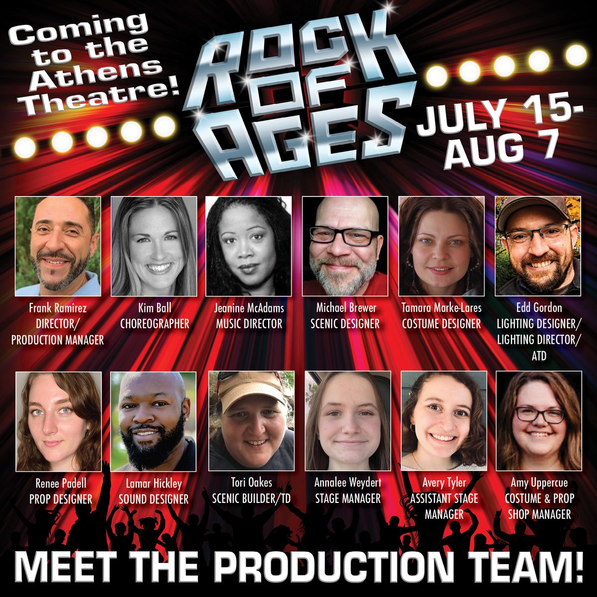 Meet the Production Team of ROCK OF AGES Meet the Production Team of ROCK OF AGES