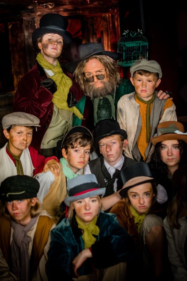 James Ellis (Fagin) in OBCTheater's production of Oliver! 2