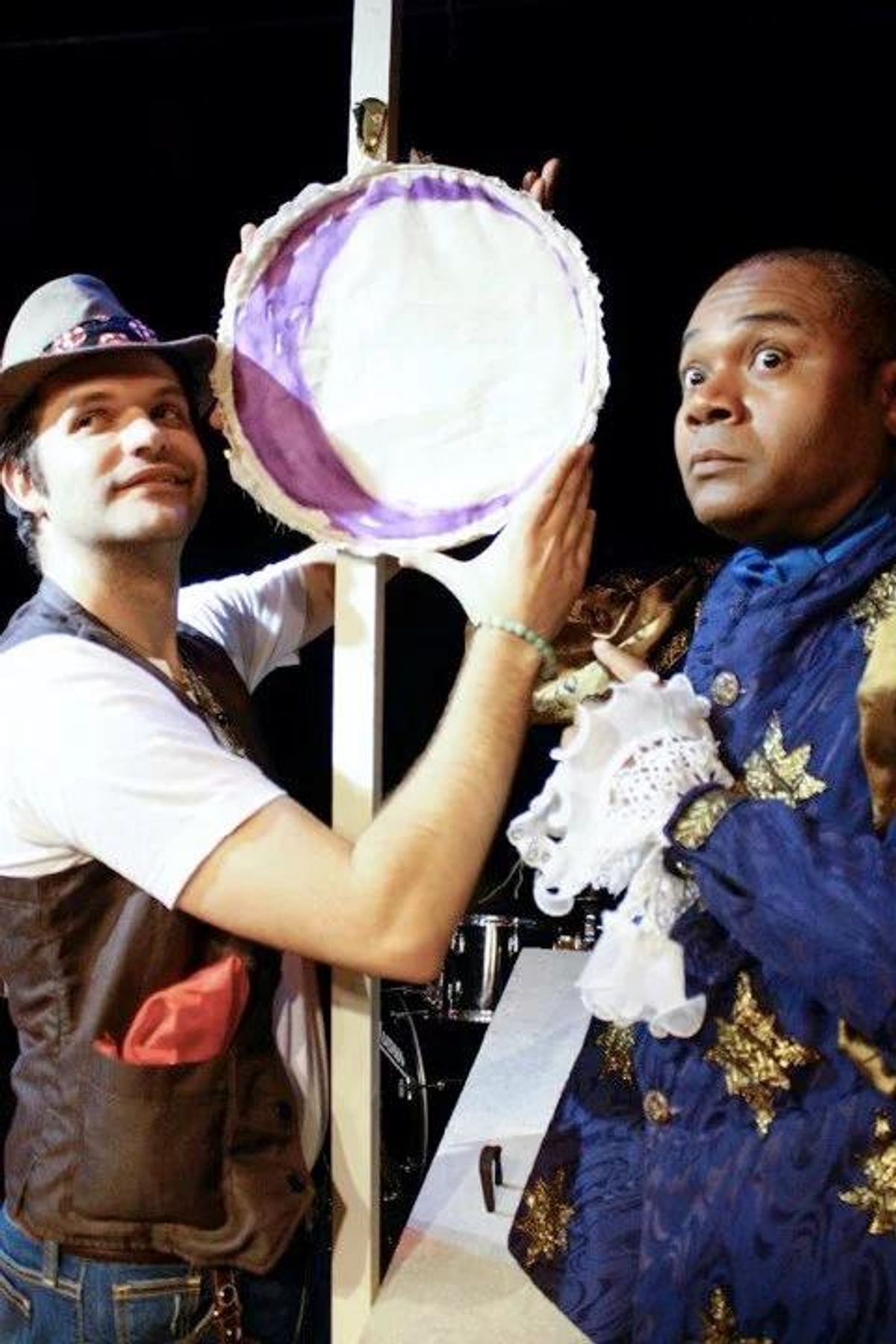 MAKING A HOLLYWOOD STAGE DEBUT!: Playing opposite the talented actor and singer Christopher Karbo as El Gallo, veteran and award-winning stage actor and play director Darryl Maximilian Robinson made his Hollywood and Greater Los Angeles Area stage debut in the role of the old Shakespearean actor Henry Albertson in the 2010 Tribe Productions 50th Anniversary revival of Tom Jones' and Harvey Schmidt's classic, romantic musical "The Fantasticks" during the first-ever Hollywood Fringe Festival at Los Angeles' Complex Theatre. MAKING A HOLLYWOOD STAGE DEBUT!: Playing opposite the talented actor and singer Christopher Karbo as El Gallo, veteran and award-winning stage actor and play director Darryl Maximilian Robinson made his Hollywood and Greater Los Angeles Area stage debut in the role of the old Shakespearean actor Henry Albertson in the 2010 Tribe Productions 50th Anniversary revival of Tom Jones' and Harvey Schmidt's classic, romantic musical "The Fantasticks" during the first-ever Hollywood Fringe Festival at Los Angeles' Complex Theatre.