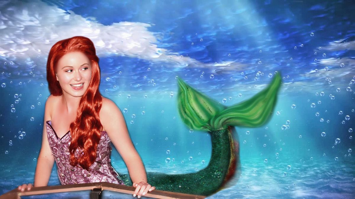 In the World Above! 16 year old Covington Reardon stars as Ariel in Bravo's production of Disney's The Little Mermaid.
In the World Above! 16 year old Covington Reardon stars as Ariel in Bravo's production of Disney's The Little Mermaid.