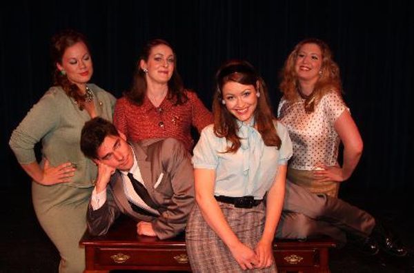 Photo by Heather Lannan. Pictured in photo: back row - Elin Hirsch, Martha Paquin, Kym Edson. Middle - Buck Dietz. Front - Caitlin Mills. 2