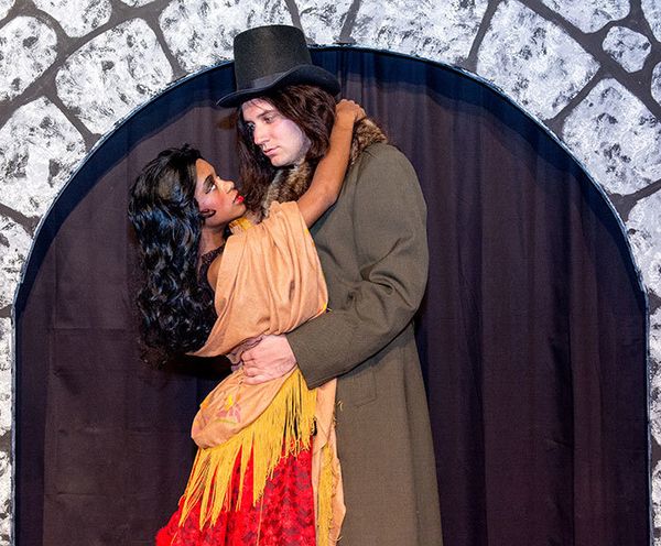 Steffy Jolin and Chris Saltalamacchio Jekyll and Hyde Star Playhouse - Photo by Gene Indenbaum 2