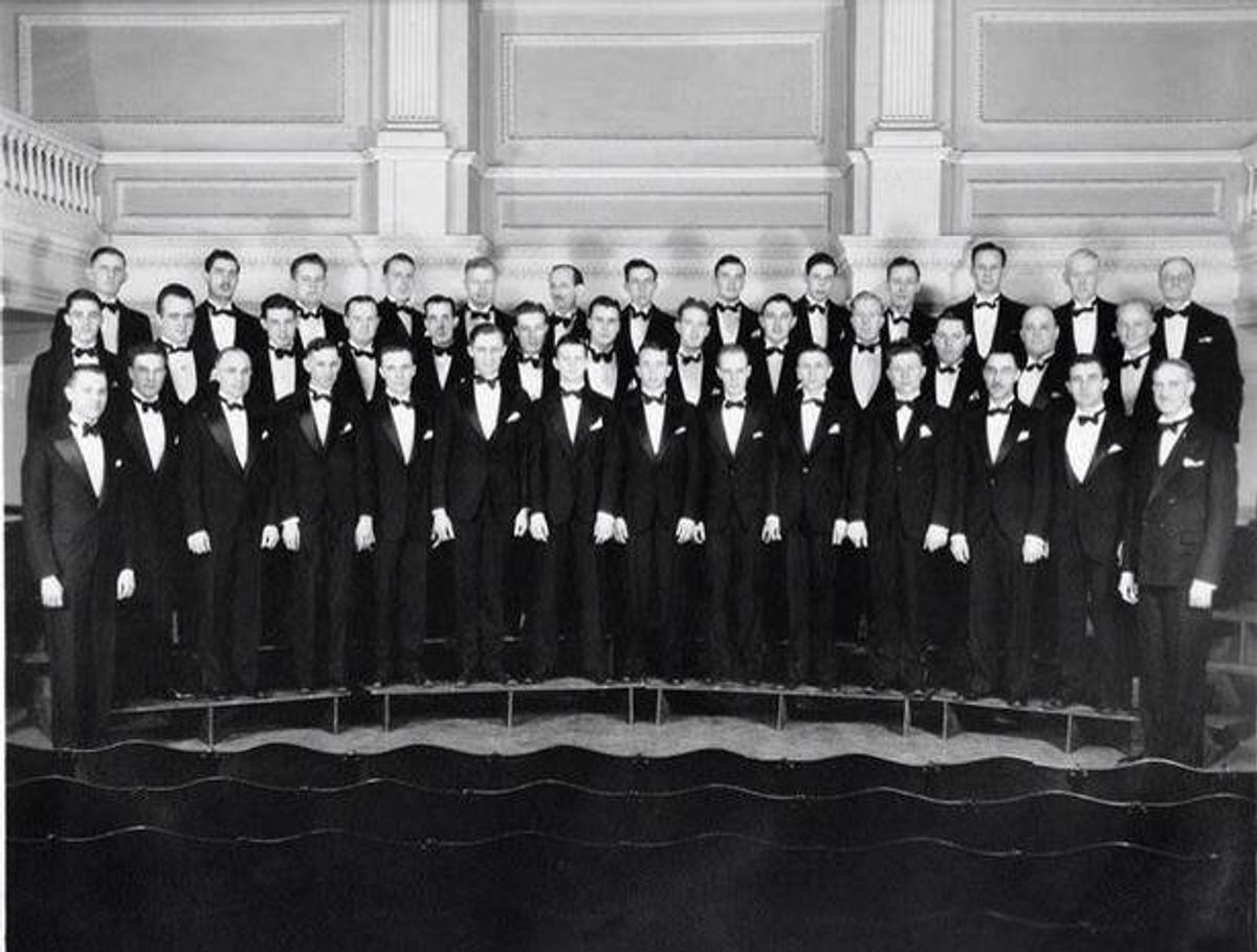 MacDowell Male Chorus founding members 1934 MacDowell Male Chorus founding members 1934