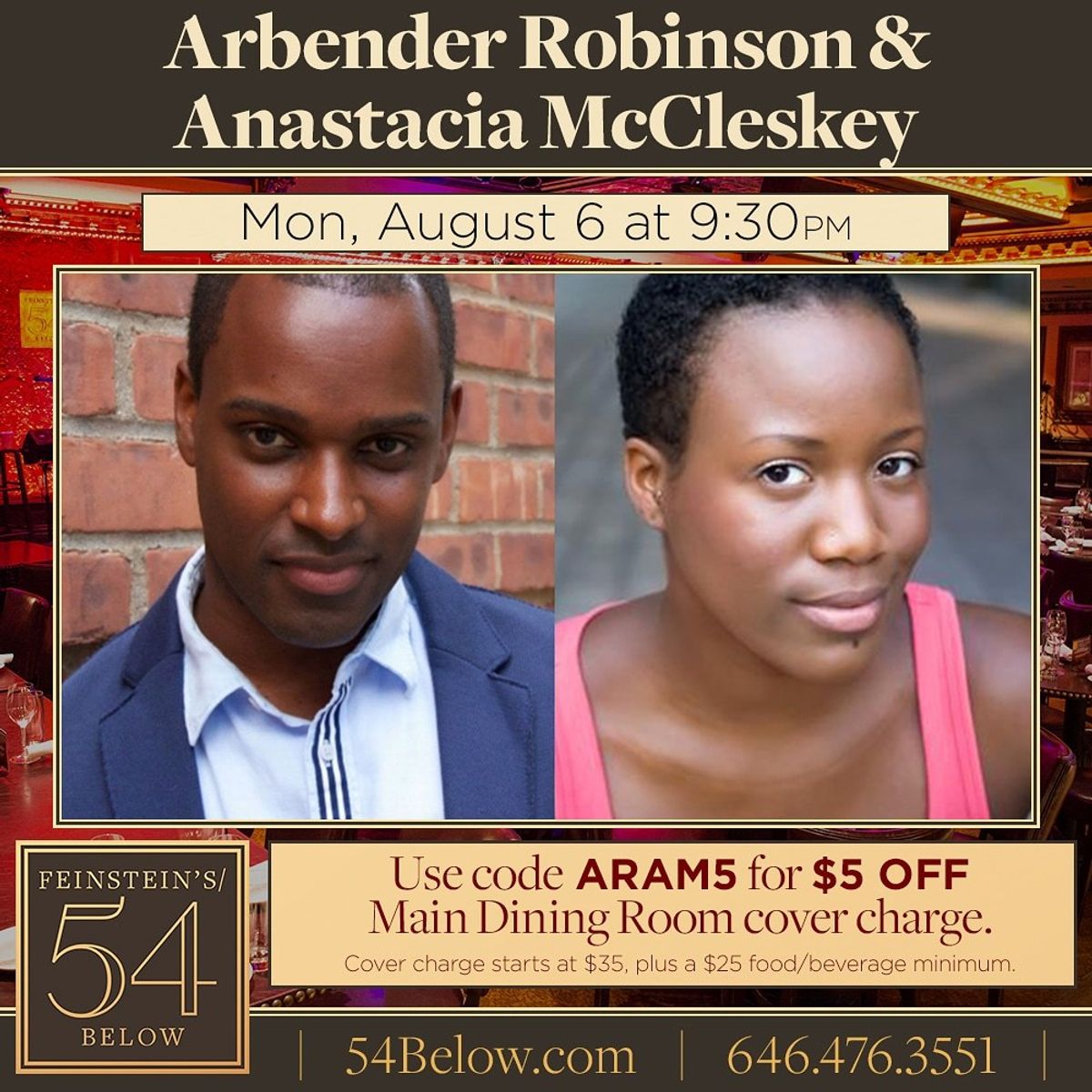 Live @ 54 Below.