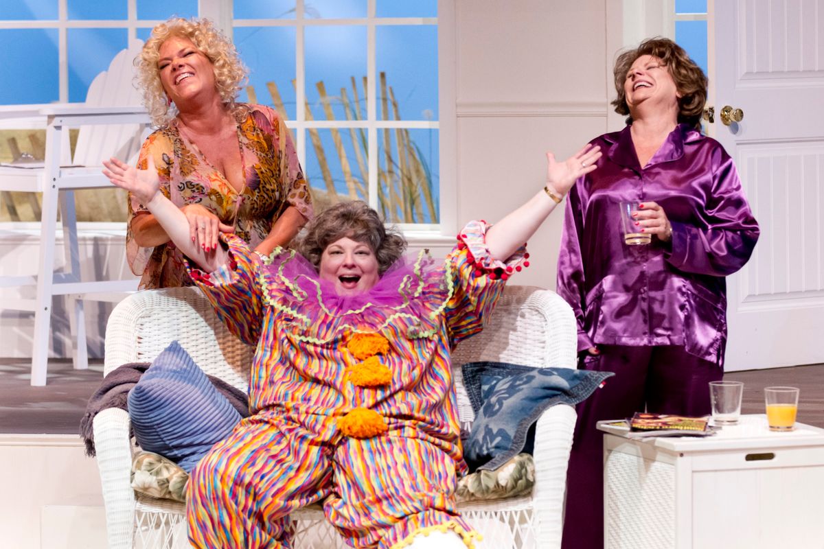 From left: Lauren Wilson, Tina Turley, and Louise Manos in Theatre Tuscaloosa's 2012 production of "The Sweet Delilah Swim Club." Photo by Porfirio Solorzano. From left: Lauren Wilson, Tina Turley, and Louise Manos in Theatre Tuscaloosa's 2012 production of "The Sweet Delilah Swim Club." Photo by Porfirio Solorzano.