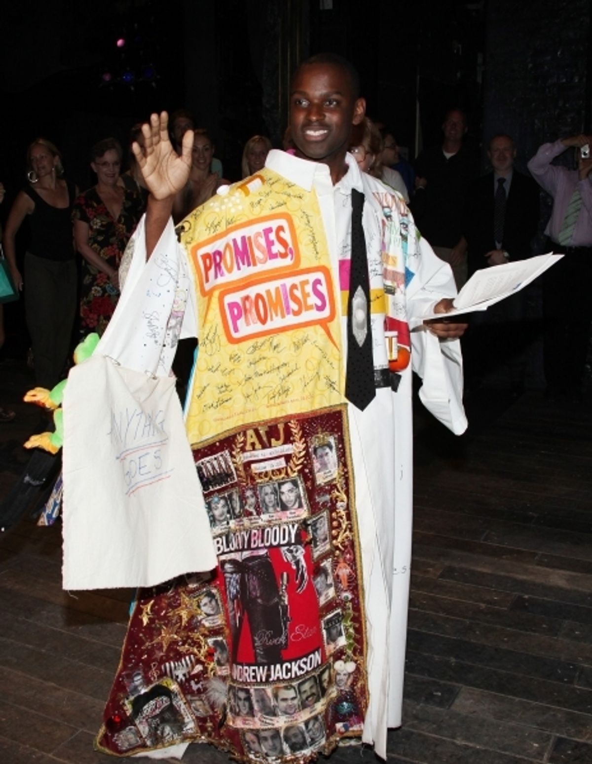 Arbender is presented with the Legacy Robe