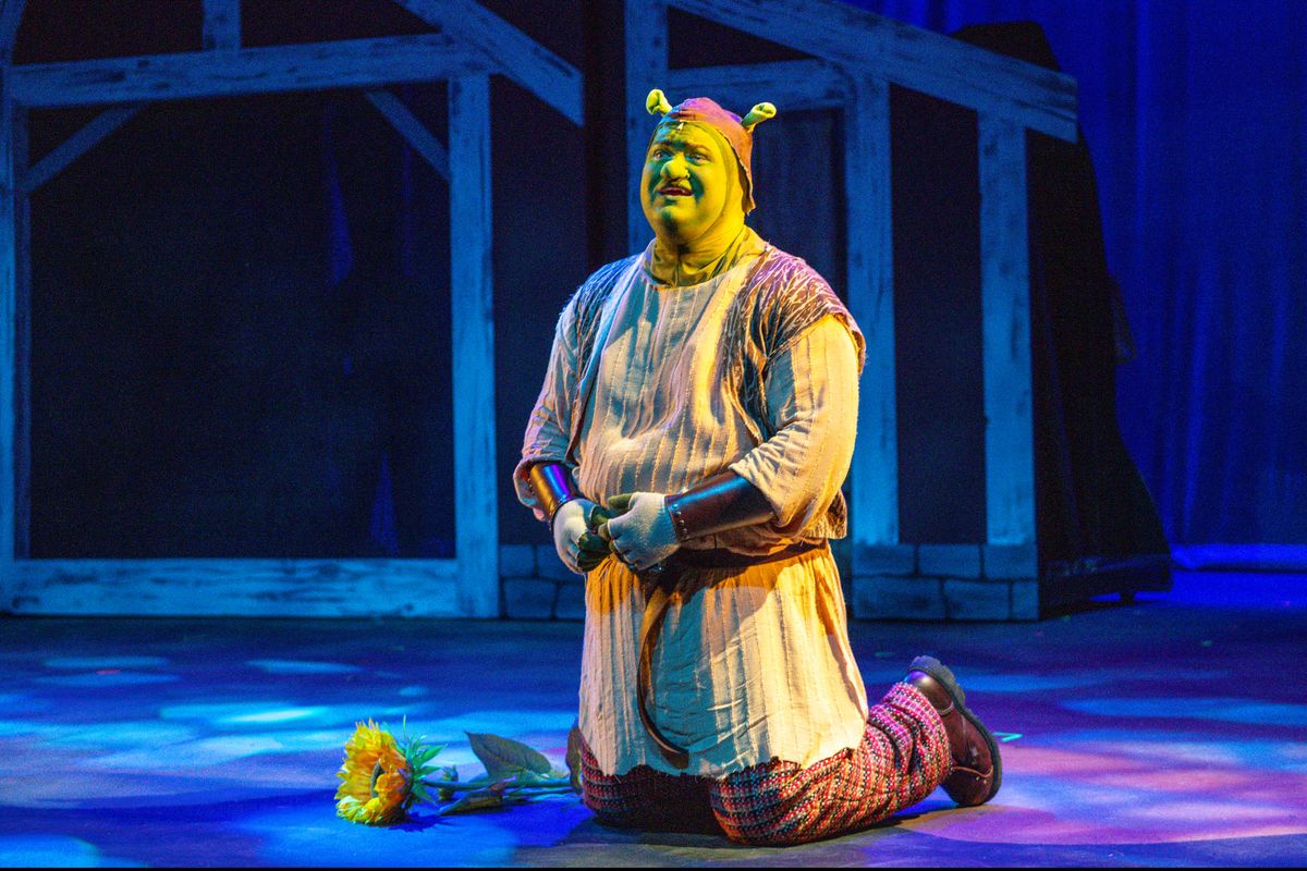 Micah Harvey as Shrek Micah Harvey as Shrek