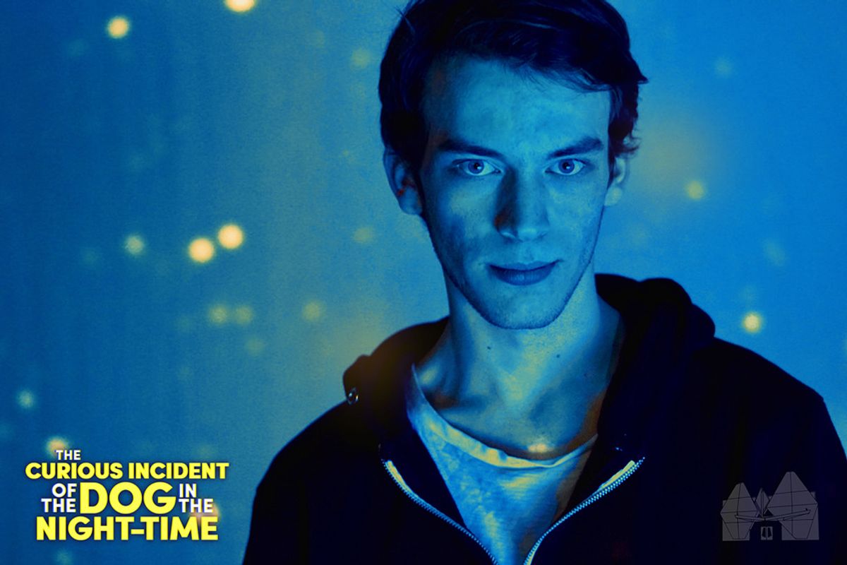 Promotional image of actor Jared Sepra as Christopher Boone.
